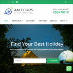 AM Tours — Travel Booking Website