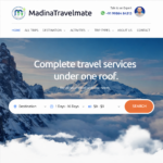 Madina Travelmate — Travel Booking Website